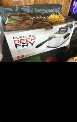 It’s too big for my small family never used , open box .