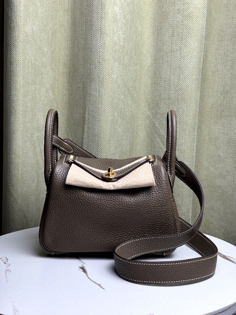 Hermes Lindy Mini I I  Tc  Grey 