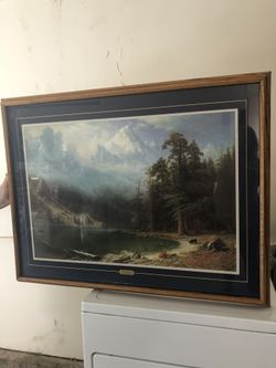 Artwork Albert Bierstadt - Mount Corcoran