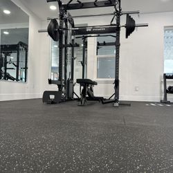 8mm Rubber Gym Flooring Mats - Durable, Multi-Speckle Design - Free Delivery