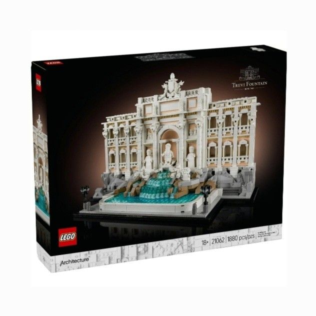 LEGO Architecture Trevi Fountain Building Set Italian Landmark (LEGO Model: 21062)