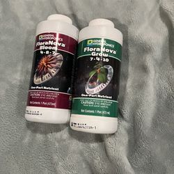 General Hydroponics FloraNova Grow & Bloom - 1 Pint Each