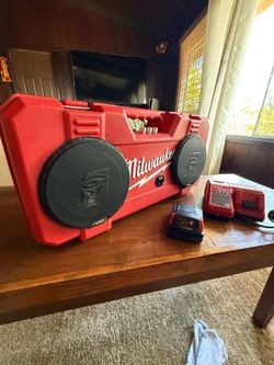 Custom Milwaukee boom box