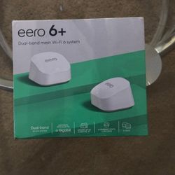 Eero 6+ Internet Router Dual Pack