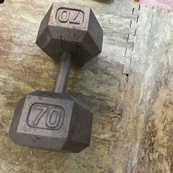 70 LB Dumbell (Individual)