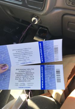 Av fair tickets