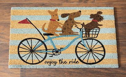 Enjoy The Ride Doormat