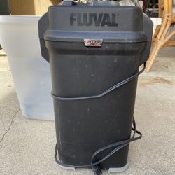 Fluval 407 Canister Filter W/ Heater, Air pump, And Media