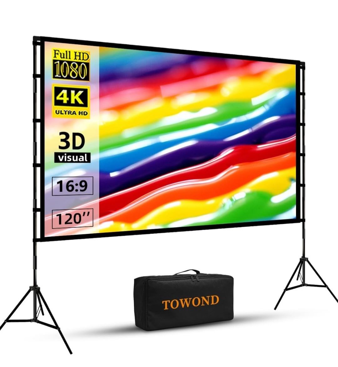 Towond Projector Screen And Stand