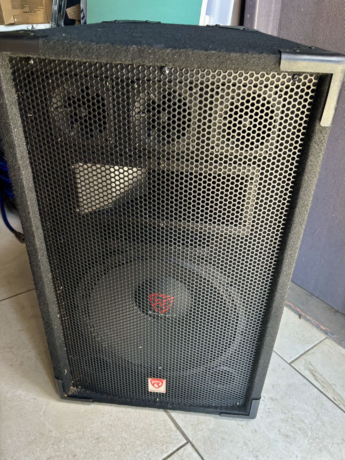 Rockville RSG12 12 inch 3-Way 1000 Watt 8-Ohm Passive DJ/Pro Audio PA Speaker