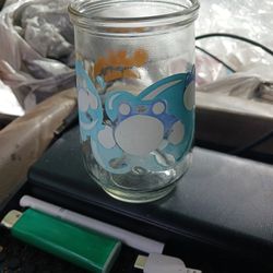 Welch's Lot Of Two 1999 Pokemon Jam Jars Glasses