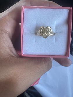 10k nugget ring