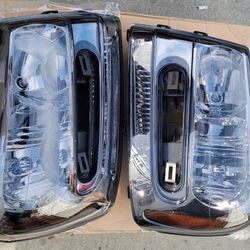 02-09 Chevrolet Trailblazer Headlights Luces Calaveras Micas Faros Focos Faroles Chevy 