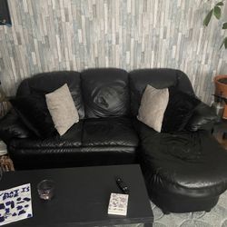 Couch 72”  Width 58” Length Of  Chaise 35” Height