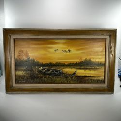 Dolores Hertzberg Pintail Ducks In Fall Oil Painting Sold 74 Richmond Art Center