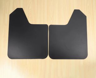 Black mud flaps