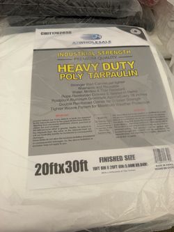 Lona heavy dury 20 x 30 ft.