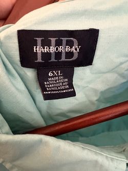 Men’s 6XL Harbor Bay Button Up Shirt 