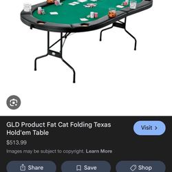 Poker Table