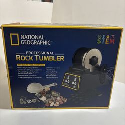 National Geographic rock Tumbler new in box