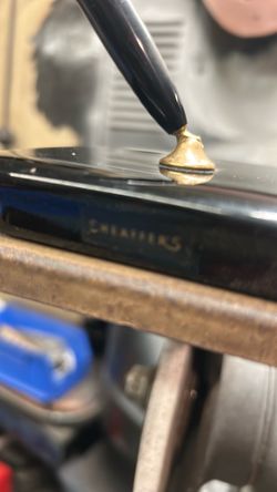 Shaeffers mid century calligraphy pen