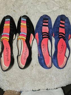 Pas de Rouge Made in Italy Flats – 2 Pairs