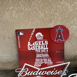 angels aluminum sign