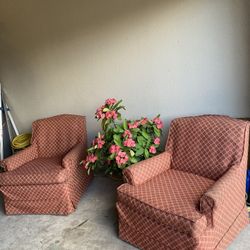 LIVING ROOM SOFAS BOTH FOR $60