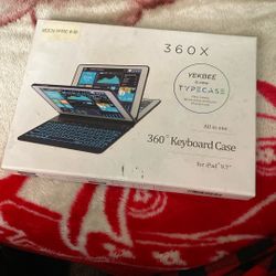 For iPad 9.7” 360 Keyboard Case 