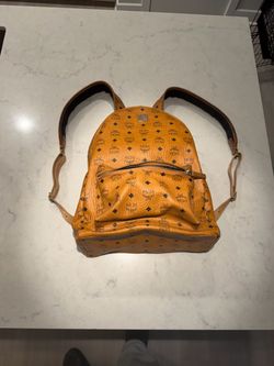 MCM Visetos Cognac Backpack