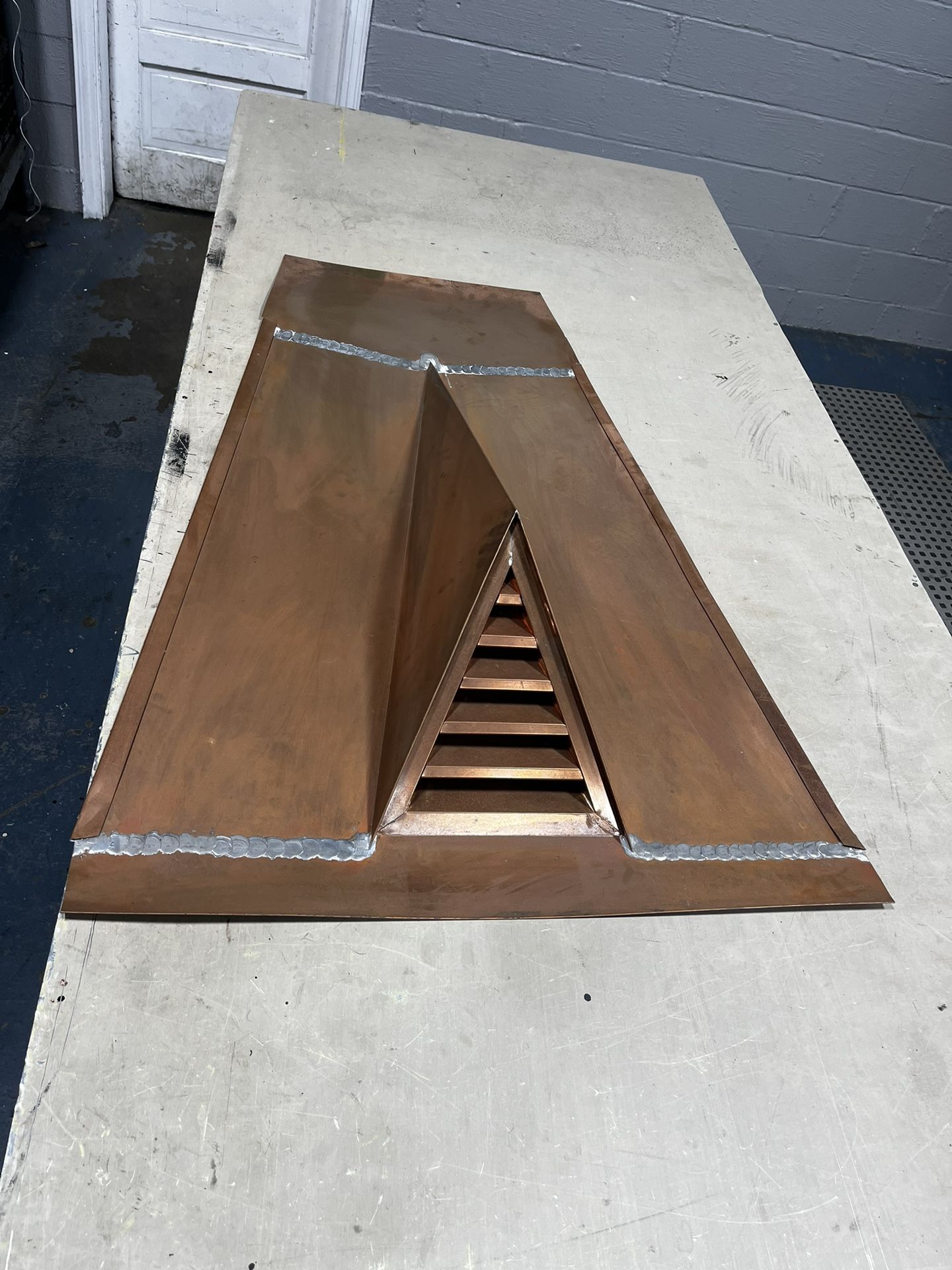 Copper Roof Vent Louver Dormer