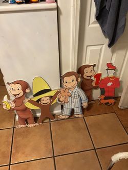 Curious George cut outs