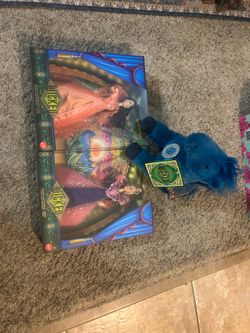 Wicked wise women dolls set of two and fiyeros blue horse plush