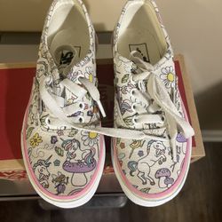 Vans Authentic Donut Unicorn Skate Shoe - Little Kid - Multicolor $20