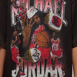 Nike Micheal Jordan Oversized T Shirt Small 