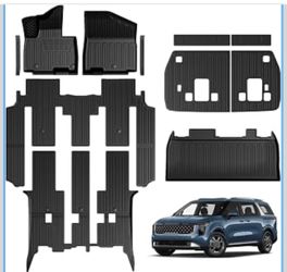 Kia carnival all weather floor mats custom fit
