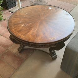 Real wood coffee tables 