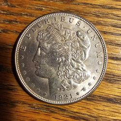 Silver, USA 1921 Morgan