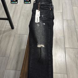 purple jeans (different sizes)