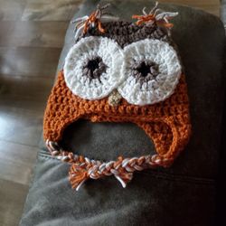 Owl Handmade Beanie