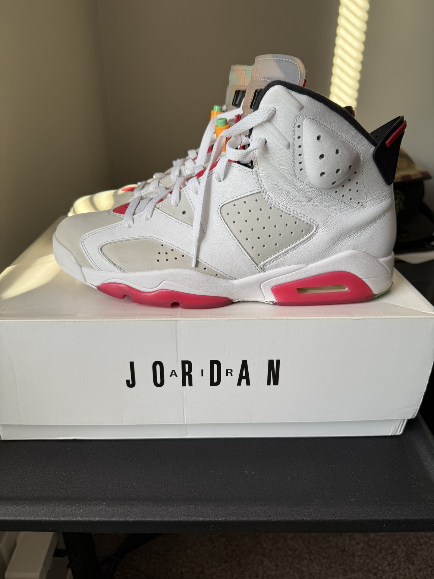 Jordan 6 Retro Natural Grey/Black/White