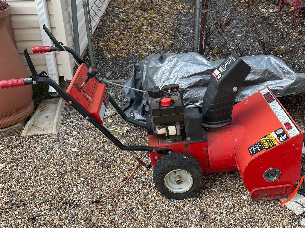 2 Stage Snow Blower Ready To go