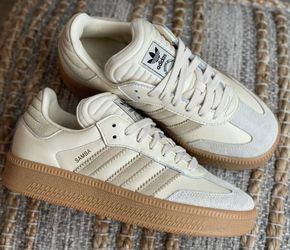 Adidas Samba XLG sneakers in the "Wonder White / Magic Beige cloud men size 13