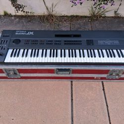 Roland JX-10 Super JX Vintage Analog Synthesizer With Road Case 