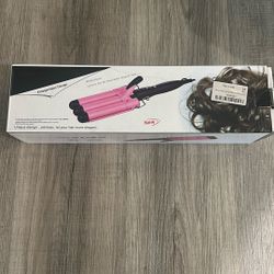 3 Barrel Curling Iron 