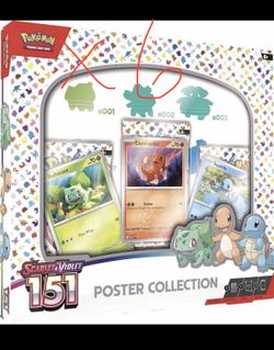 Pokémon Scarlet & Violet 151 Poster Collection Box Set - 6 Boxes New & Sealed