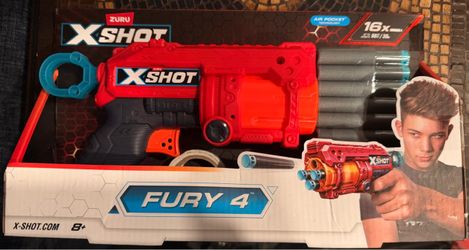 Zuru X-Shot Fury 4 Foam Dart Blaster