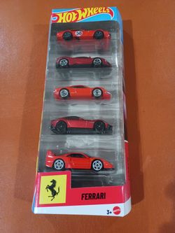Hot Wheels Ferrari 5 Pack