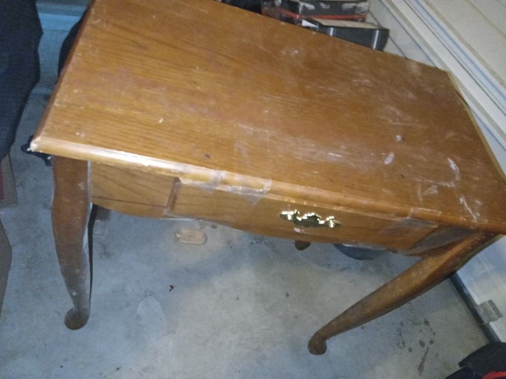 Foyer display table Desk console, or vanity