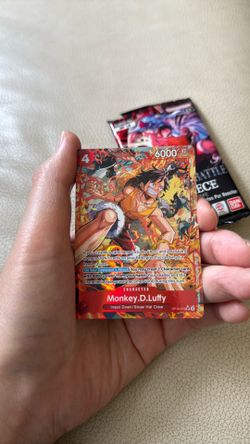 Monkey.D.Luffy [Alternate Art] OP16-015 Time To Battle